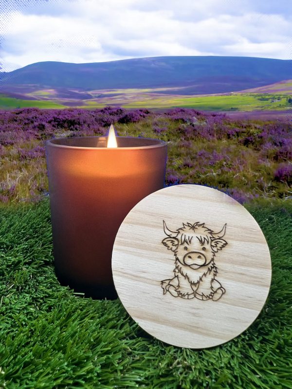 Wee Meltie McMoo Brown Wick Candle