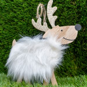 Monty McFluff Reindeer Decoration