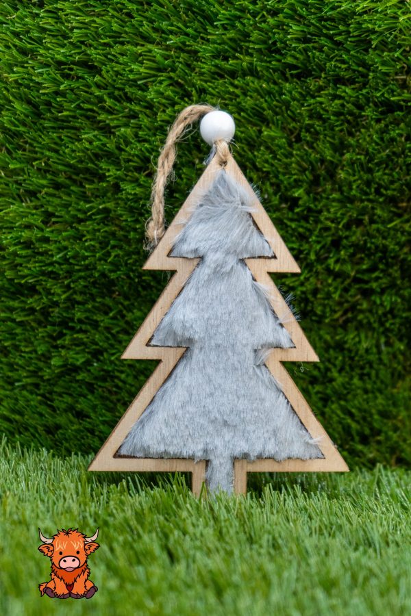 Fluffy Christmas Tree Decoration
