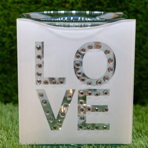Love: Frosted Wax Melt Burner