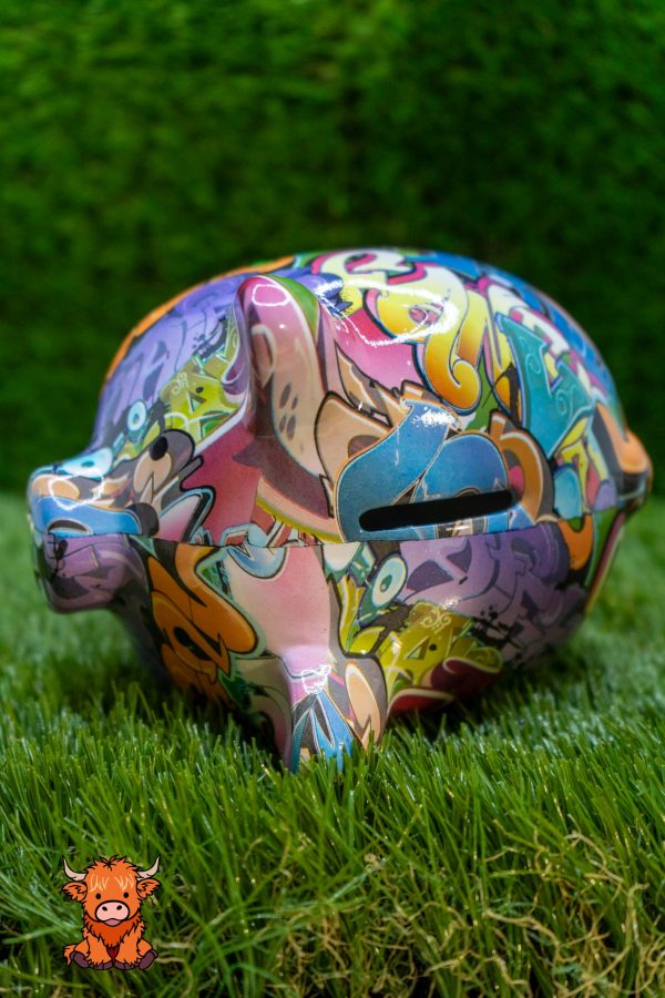 Graffiti 'Piggy Banksy' - Image 3