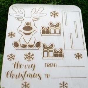 Wooden Christmas Cards