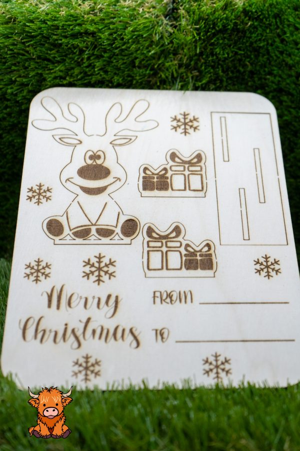 Wooden Christmas Cards