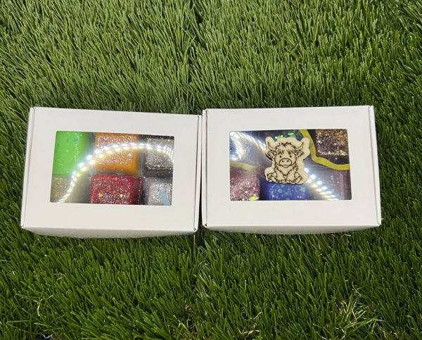 Wax melt sample boxes